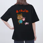 Siderunの館 B2の【バックプリント】あ くまの人形 オーバーサイズTシャツ