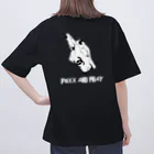 Culture Clubの[ Culture Club ] FuXX and Pray Oversized T-sh① オーバーサイズTシャツ