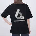overflow_incのoverflow 6th Anniversary (Navy) オーバーサイズTシャツ