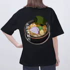 Mountain-and-Valleyのラーメン Oversized T-Shirt