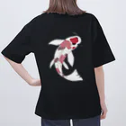 Musicatの錦鯉seigaiha オーバーサイズTシャツ