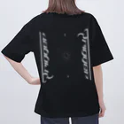 trigger.0312のOver size T-shirt. -pistol rogo print -【trigger.】 オーバーサイズTシャツ