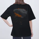 BIGHAWKのthe whale Oversized T-Shirt