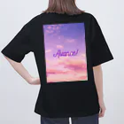 Tentative_Sensationの進め！勇気を持って困難を乗り越える言葉とイラスト Oversized T-Shirt