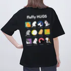 Fluffy_HUGSの【フラハグ】動物がずらり オーバーサイズTシャツ