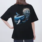 tiisanakujira0205のクジラ Oversized T-Shirt