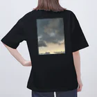 rilybiiの雲と朝焼け オーバーサイズTシャツ