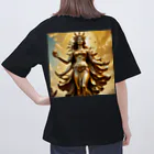 クリエイティブな大神と僕の勝利の女神：美しさと幸運の融合 Oversized T-Shirt