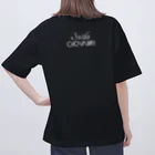 羽深の玩具の【復刻】獣TシャツBLACK Oversized T-Shirt