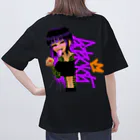 FS108(ファンタジスタ入れ歯)イラスト　絵描きの和彫りちゃん Oversized T-Shirt