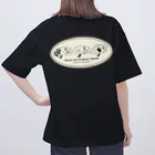 渓流釣り倶楽部の渓流魚3種 オーバーサイズTシャツ