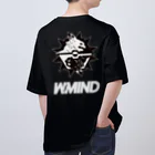 W-MINDのNeoTokyoPunks×W-MIND（文字付き） Oversized T-Shirt