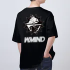 W-MINDのNeoTokyoPunks×W-MIND（文字付き） オーバーサイズTシャツ