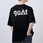 goAtのgoAtオリジナルグッズ：ブラック Oversized T-Shirt