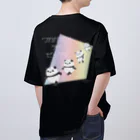 ZERO POINT 銀座のワカガエリタイゼッタイ 黒 Oversized T-Shirt