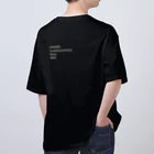 anuminousfactoryのLIFEFIRE Oversized T-Shirt