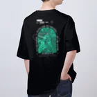 RENASCENTのストリートウェア彫刻プリント T シャツ #SanctumOfAsh オーバーサイズTシャツ