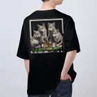 酒の一晩のBanquet of wolves オーバーサイズTシャツ