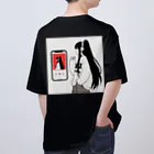 amechan0811のThe girl who listens to music オーバーサイズTシャツ