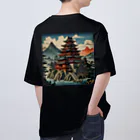 Kaz_Alter777の日本最初の魔王城 Oversized T-Shirt