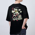 Siderunの館 B2のゆるスカジャン柄（びゃっことはくりゅう） Oversized T-Shirt