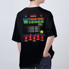 Siderunの館 B2の【バックプリント】レトロゲーム風なタコさんウインナー Oversized T-Shirt