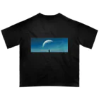 しおのwhere am I? (black) オーバーサイズTシャツ