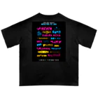 ニンジャスレイヤー公式/ダイハードテイルズの【両面な】NEO SAITAMA FES 2038 Oversized T-Shirt