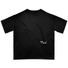 ピノとチロルのグッズ屋さんのTirolロゴ(黒） Oversized T-Shirt