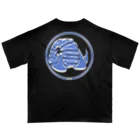 scorpion★のscorpion★両面 BLUE Oversized T-Shirt