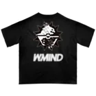 W-MINDのNeoTokyoPunks×W-MIND（文字付き） Oversized T-Shirt