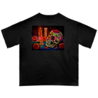 MAKTUBのmemento mori オーバーサイズTシャツ