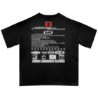 化楽オフィシャルグッズ販売の20周年ワンマンライブT　濃色 オーバーサイズTシャツ