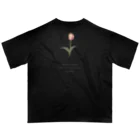 rilybiiのSakura Peach Tulip . オーバーサイズTシャツ