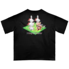 アルカナマイル SUZURI店 (高橋マイル)元ネコマイル店の3 knights,1 warrior(English ver.) Oversized T-Shirt