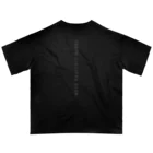 東京柔術倶楽部 (TokyoJiujitsuClub)の東京柔術倶楽部ロゴ（黒色） オーバーサイズTシャツ