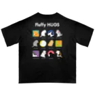 Fluffy_HUGSの【フラハグ】動物がずらり オーバーサイズTシャツ