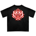 *えあてぃれん*の炎の魔法陣 オーバーサイズTシャツ