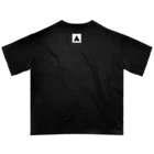 cocoa8877のネコ三昧（黒い空間・浮世絵風） Oversized T-Shirt