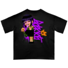 FS108(ファンタジスタ入れ歯)イラスト　絵描きの和彫りちゃん Oversized T-Shirt
