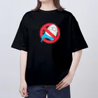 くらきち ONLINE SHOPのねこタイツ 立入禁止 Oversized T-Shirt