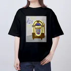 sandy-mのダンスホールのレトロなジュークボックス Oversized T-Shirt