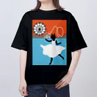 杜の魚の猫の見た夢 Oversized T-Shirt