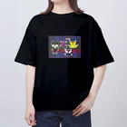 こまとごまの孫の着せ替えチワックス オーバーサイズTシャツ