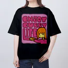 とあるカレー屋の男のカレーライフ（女の子） Oversized T-Shirt