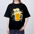 愉快レトロ雑貨屋★39太郎のやった〜★ビール君 オーバーサイズTシャツ