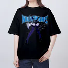 loveclonesのNIGHTMARE 0418 小悪魔 サキュバス 超美脚 ロングテール オーバーサイズTシャツ