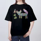 sakuraeのからふるなきつね Oversized T-Shirt