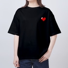 yukiのハート Oversized T-Shirt