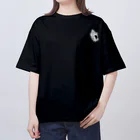 Demon Lord 9 tailsの『PRAYING HANDS（ﾜﾝﾎﾟｲﾝﾄ）』 Oversized T-Shirt